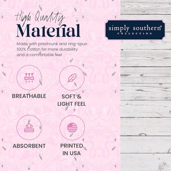 NWT SIMPLY SOUTHERN 💕DOODLE DOG LONG SLEEVE T-SHIRT - Picture 4 of 4